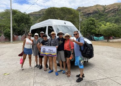 Grupo de viajeros de Pijao's Colombia Tours en Honda, Tolima